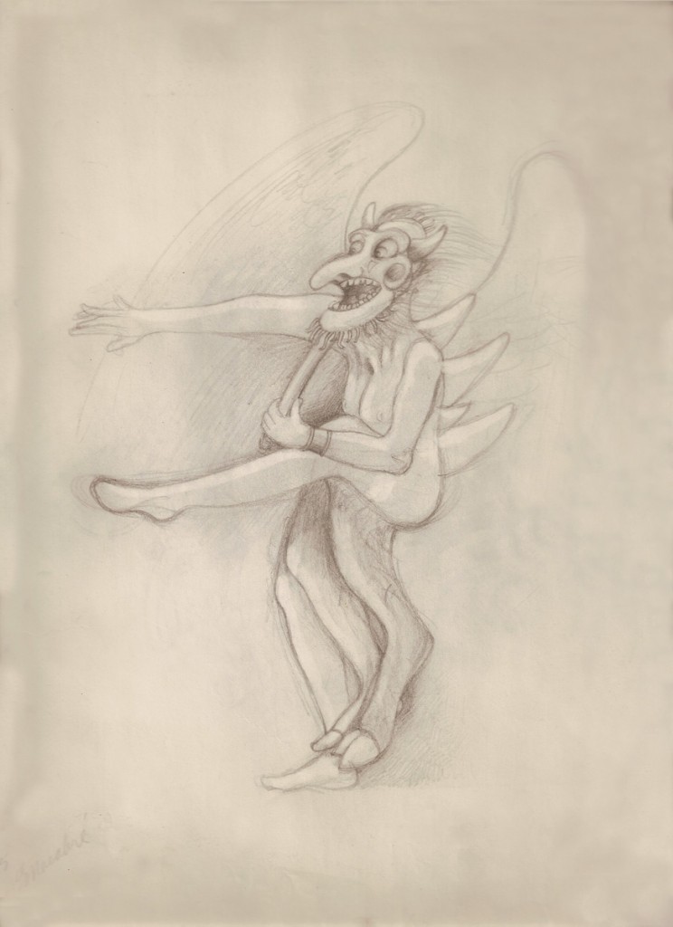 danse preliminary sketch